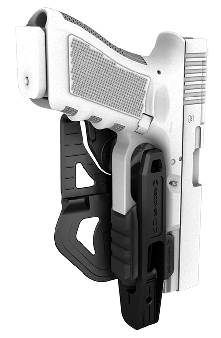 Recover Tactical G7 OWB Holster Black Polymer Ambidextrous for Glock 17/19