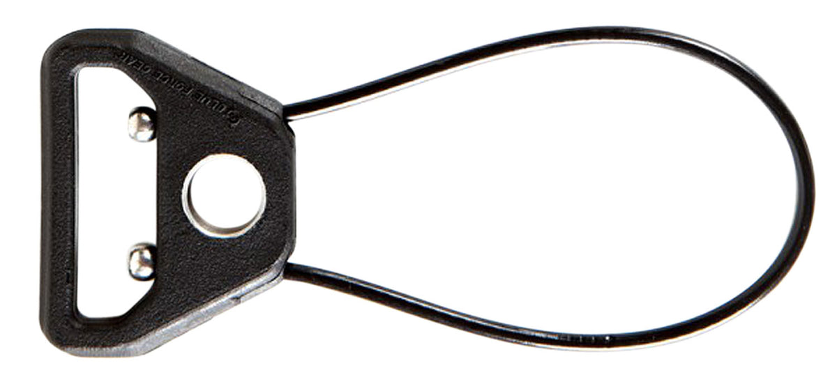 Blue Force Gear UWLPBP275BK UWL Black 2.75" Push Button Molded Universal Wire Loop