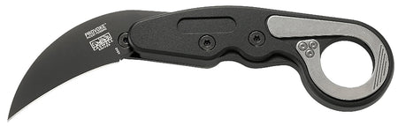 CRKT 4040 Provoke Folding Karambit 2.41" Black TiN D2 Steel Hawkbill Blade Aluminum Handle