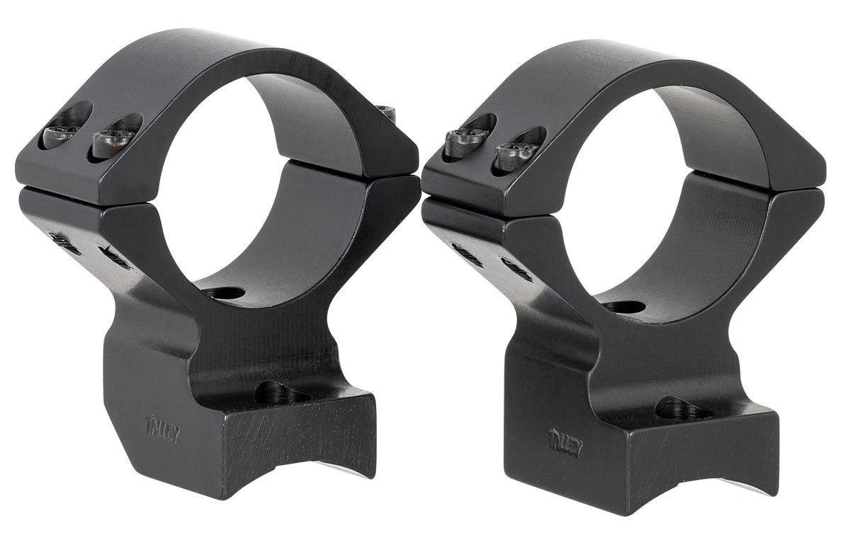 Talley 950766 Barrett Fieldcraft Scope Mount Ring Combo 1" Tube High Rings Picatinny Matte Black