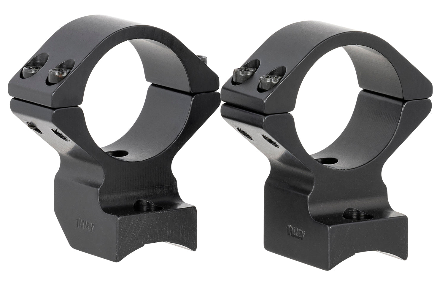 Talley 950766 Barrett Fieldcraft Scope Mount Ring Combo 1" Tube High Rings Picatinny Matte Black