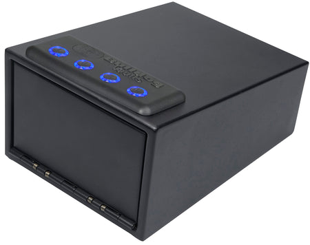 Bulldog BD4030L Magnum LED Quick Vault Access Code and Key Entry Black Powder Coat Steel