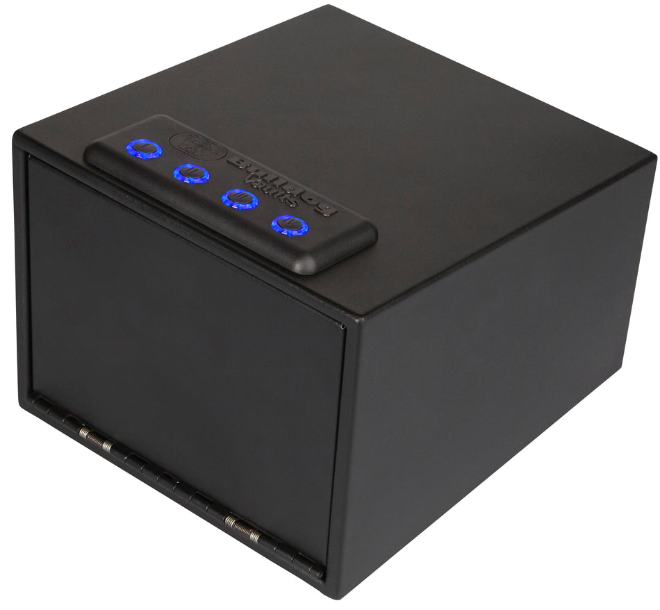 Bulldog BD4040L Magnum Quick Vault Access Code and Key Entry Black Powder Coat Steel