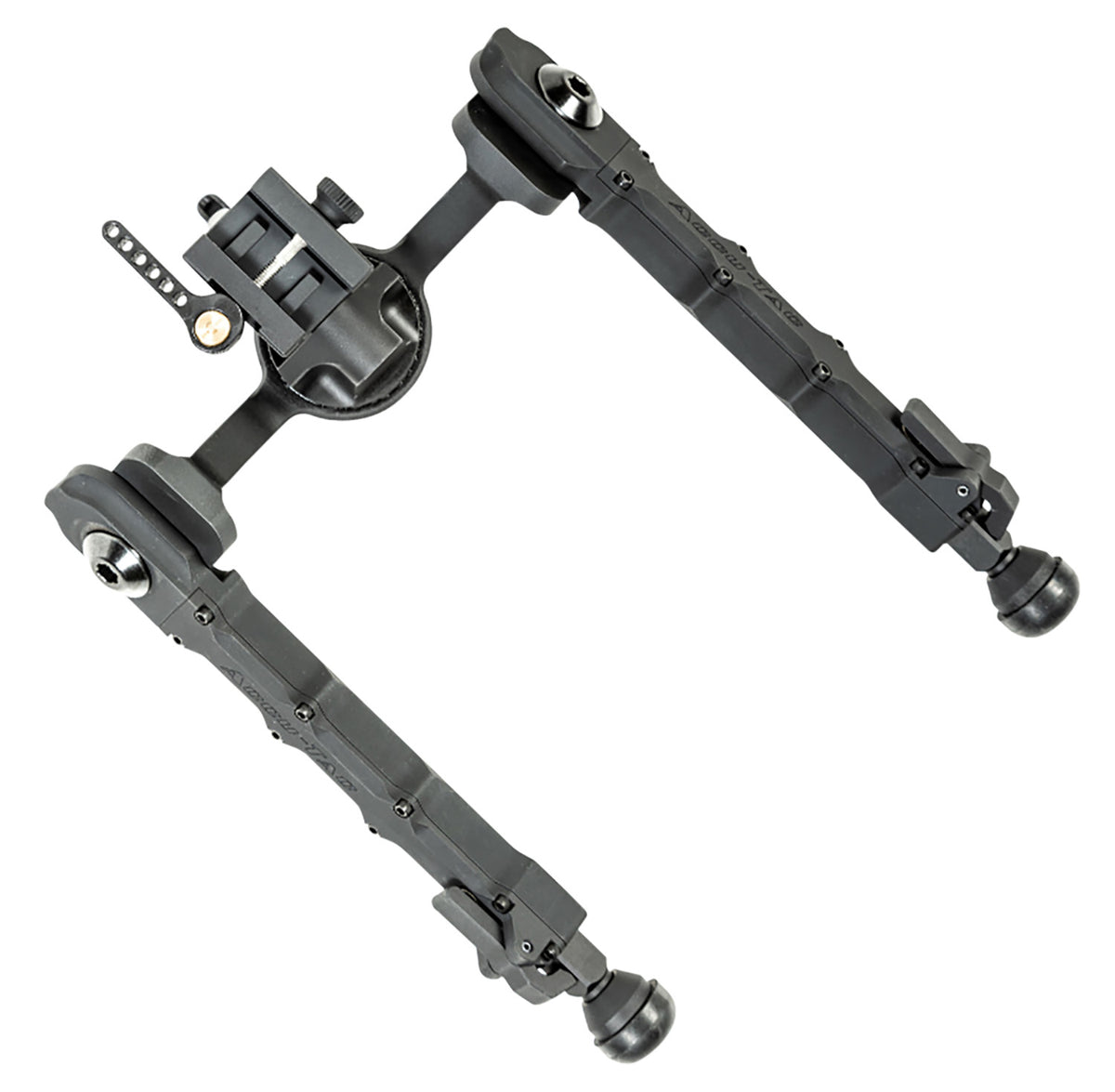 Accu-Tac FCSRBG200 FC-5 G2 Bipod 6"-10.60" Adjustment Black Hardcoat Anodized Aluminum