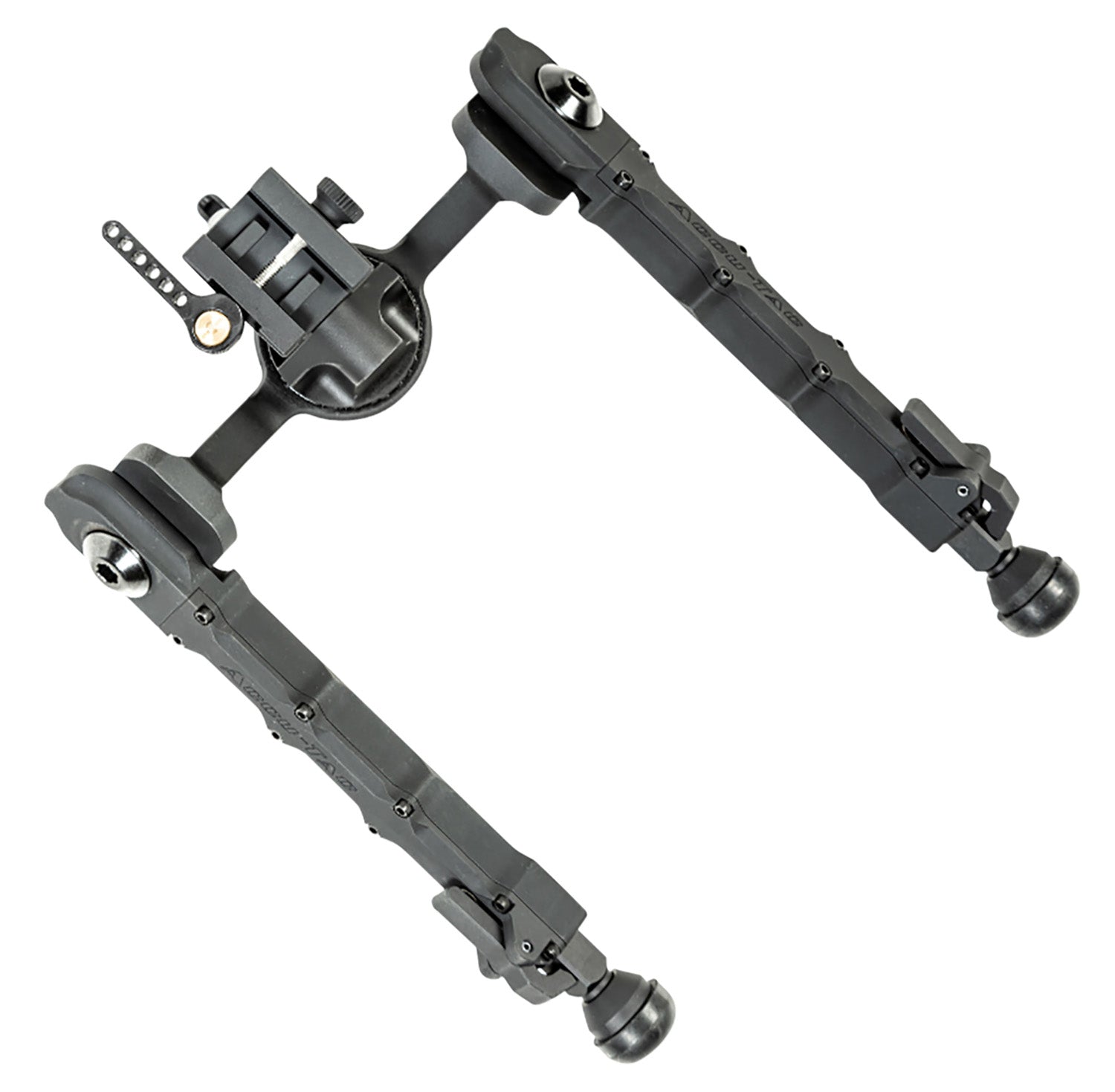 Accu-Tac FCSRBG200 FC-5 G2 Bipod 6"-10.60" Adjustment Black Hardcoat Anodized Aluminum
