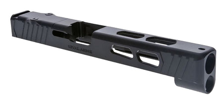 Rival Arms RA10G706A Precision Slide A1 for Glock 34 Gen4 Docter Cut Black QPQ 17-4 Stainless Steel
