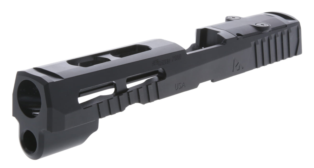 Rival Arms RA10P401A Optic Ready Slide A1 for Sig P320 Full Size RMR Cut Black QPQ 416R Stainless Steel