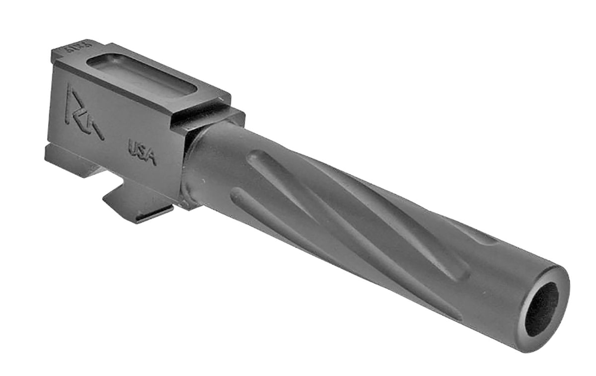 Rival Arms RA20G101D Precision V1 Drop-In Barrel 9mm Luger 4.49" Stainless PVD 416R Stainless Steel for Glock 17 Gen3-4