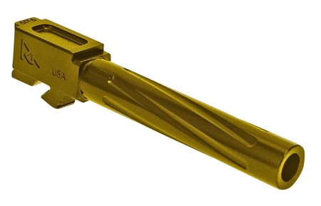Rival Arms RA20G103E Precision V1 Drop-In Barrel 9mm Luger 4.49" Gold PVD 416R Stainless Steel for Glock 17 Gen5