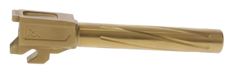 Rival Arms RA20P401E Precision 9mm Luger Drop-In Barrel 3.90" Gold PVD 4340H Steel for Sig P320 Full Size