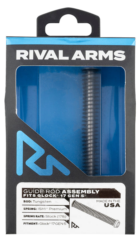 Rival Arms RA50G121T Guide Rod Assembly Tungsten Stainless Steel for Glock 17 Gen5
