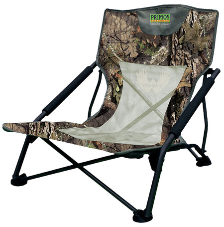 Primos PS6009 Wingman Turkey Chair Mossy Oak Break Up Camo Mesh Steel Frame 300 lb Capacity