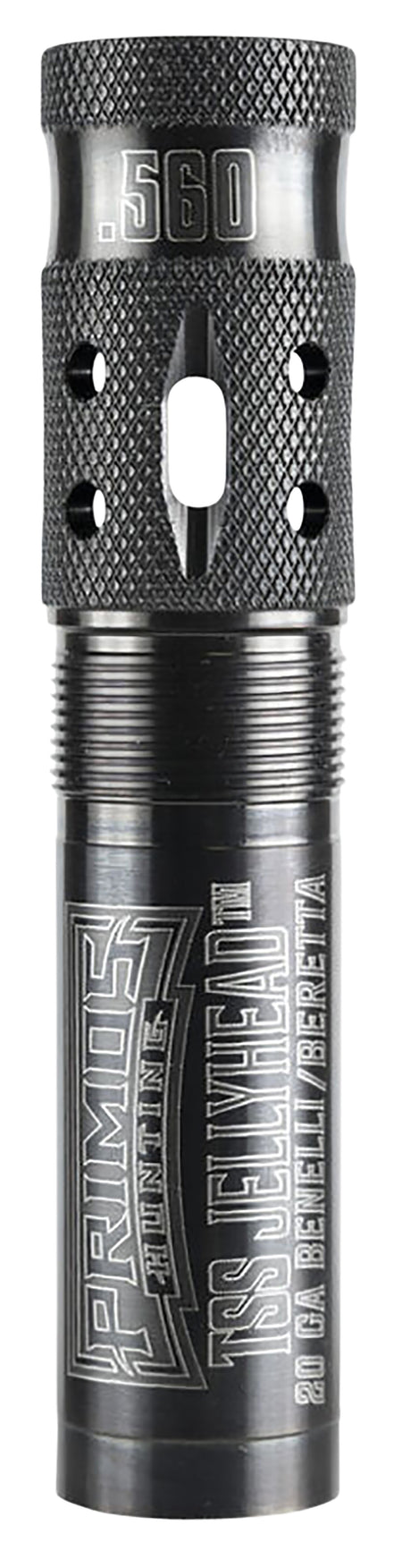 Primos 69419 TSS JellyHead Choke Tube Benelli/Beretta Mobil 20 Gauge Turkey Steel Black