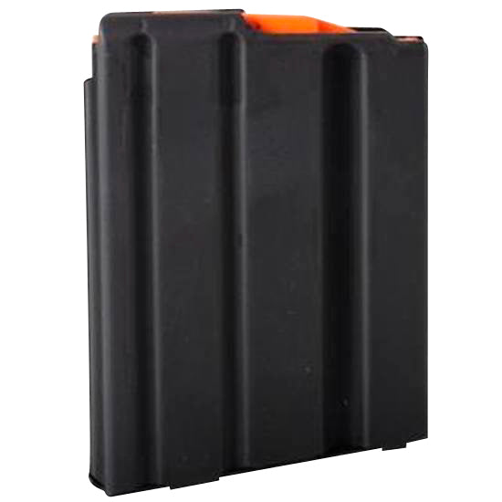 DuraMag SS 5-Round .223 Rem/5.56/300 BLK AR-15 Magazine Black with Orange Follower