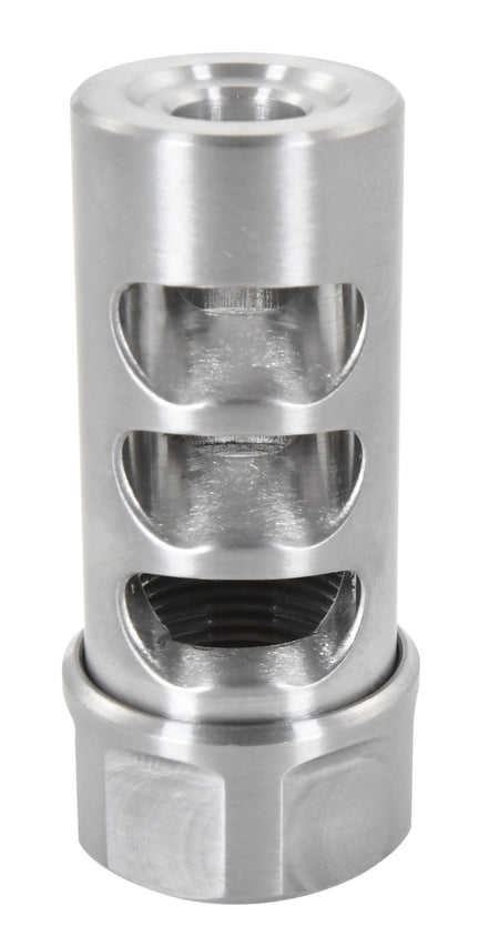 APA Gen 2 Micro Bastard Self Timing Muzzle Brake Stainless 1/2"-28 tpi 30 Cal AR & Hunting Rifles