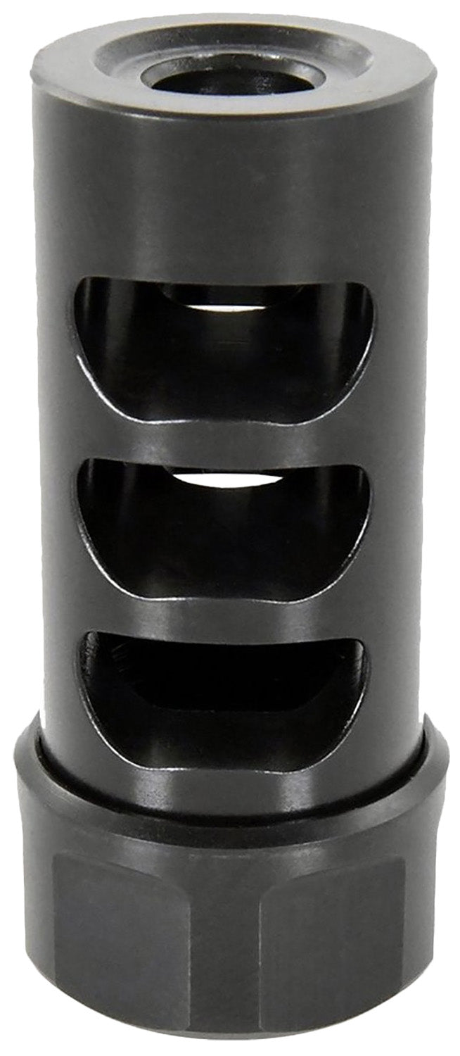 APA Gen 2 Micro Bastard Self Timing Muzzle Brake Black Nitride 1/2"-28 tpi 30 Cal AR & Hunting Rifles