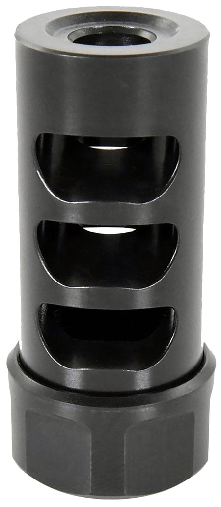 APA Gen 2 Micro Bastard Self Timing Muzzle Brake Black Nitride 1/2"-28 tpi 30 Cal AR & Hunting Rifles