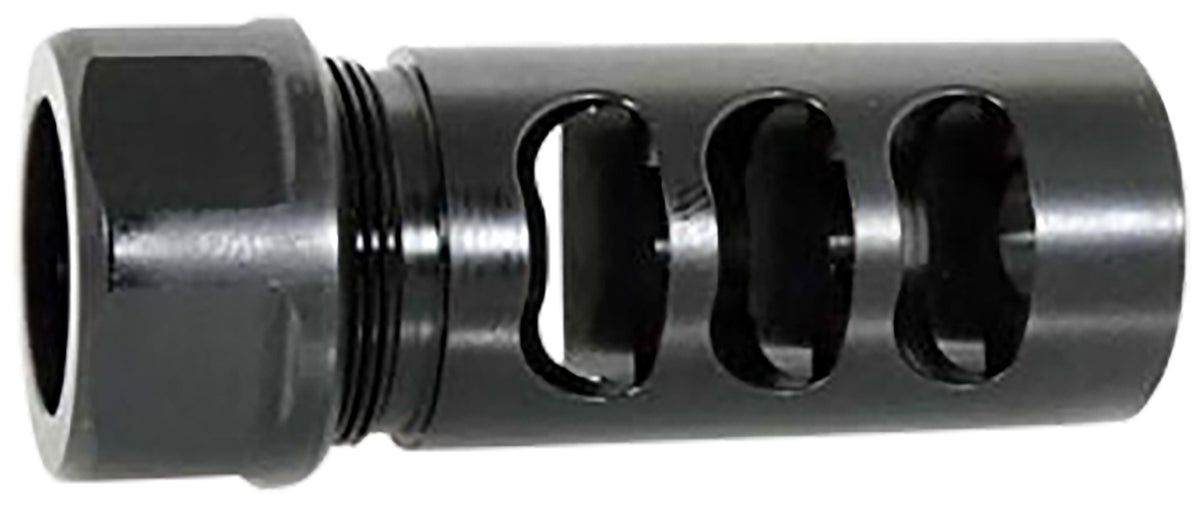 APA Gen 2 Little Bastard Self Timing Muzzle Brake Black Nitride 5/8"-24 tpi 30 Cal Rifle
