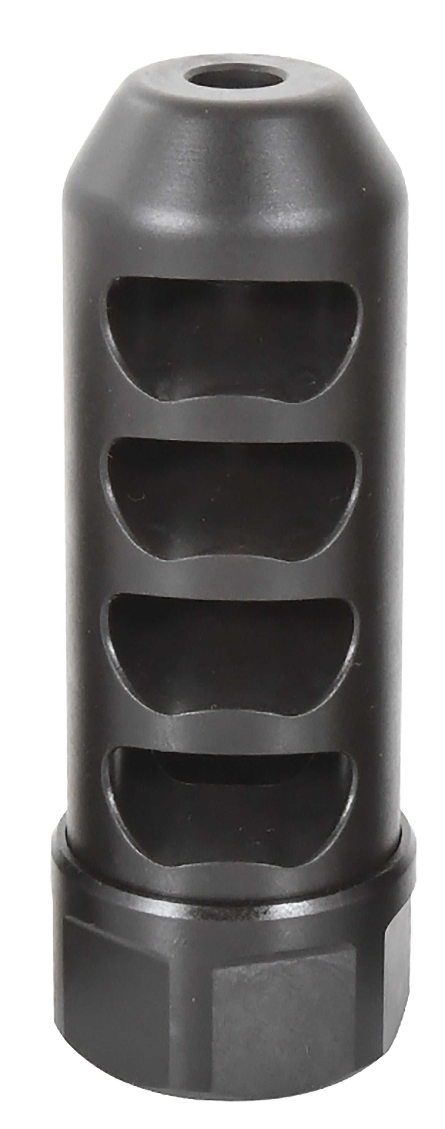 American Precision Arms G2F5838N Gen 2 Fat Bastard Self-Timing Muzzle Brake Black Nitride Stainless 5/8"-24 tpi for .338 Cal