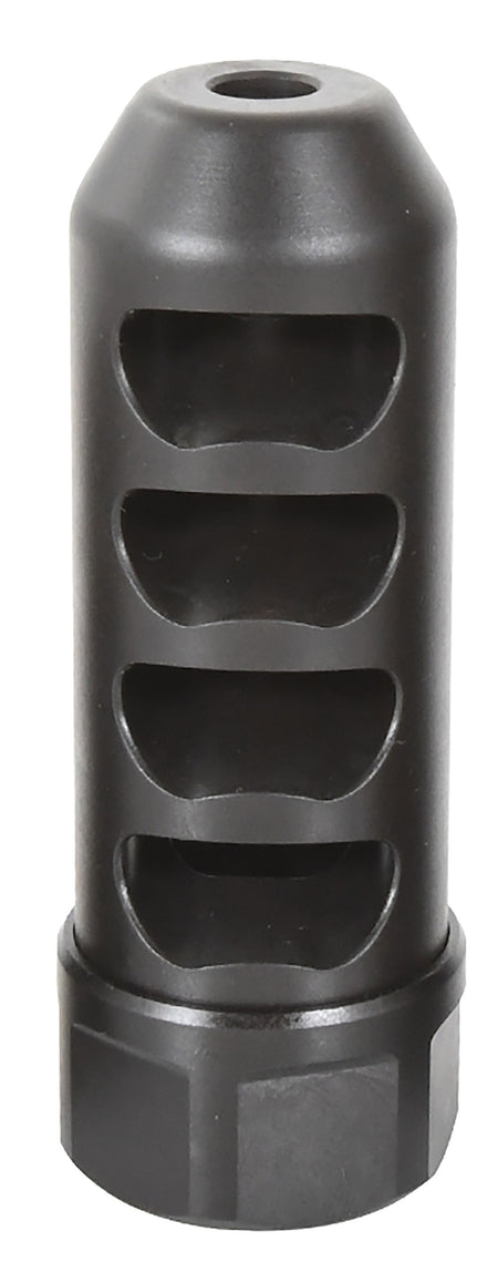 American Precision Arms G2F5838N Gen 2 Fat Bastard Self-Timing Muzzle Brake Black Nitride Stainless 5/8"-24 tpi for .338 Cal