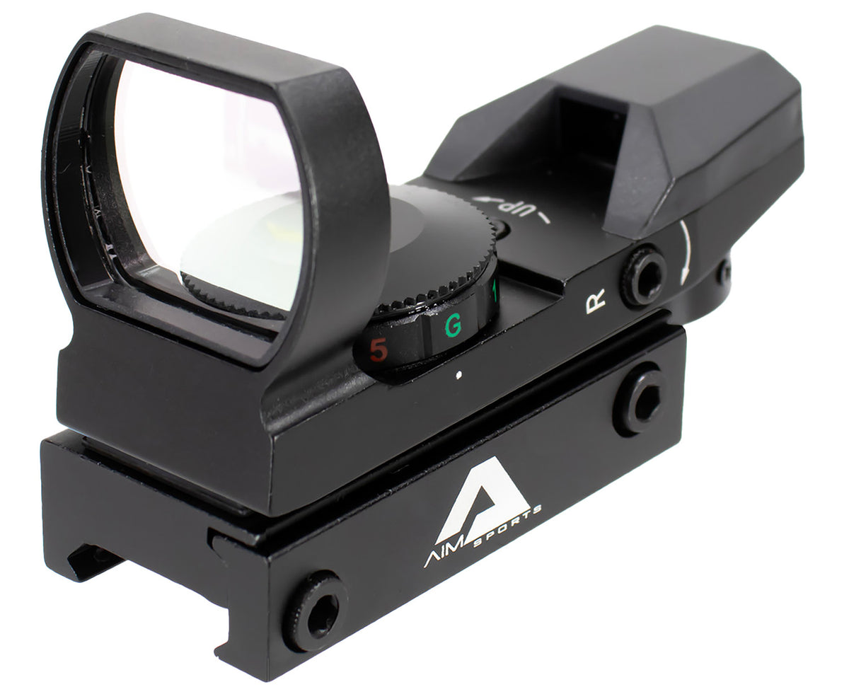 Aim Sports RT4S01 Reflex Sight Special Ops Edition Matte Black 1x 24x34mm Red/Green Multi Reticle