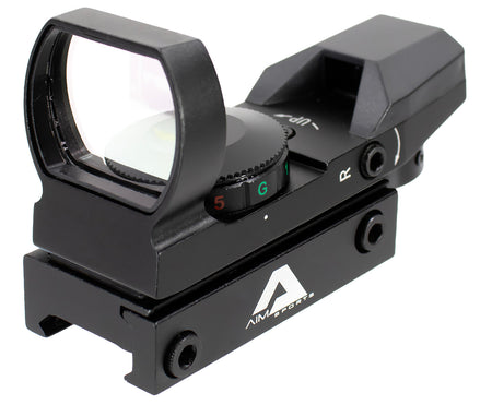 Aim Sports RT4S01 Reflex Sight Special Ops Edition Matte Black 1x 24x34mm Red/Green Multi Reticle