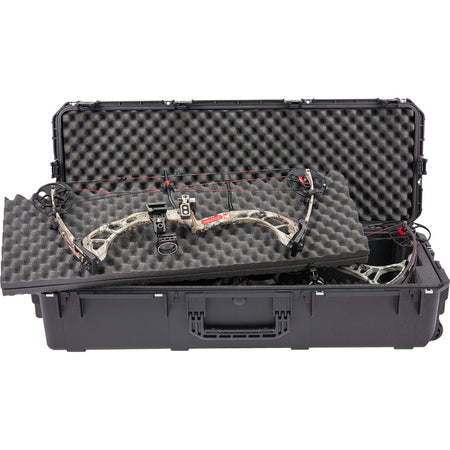SKB iSeries Large Double Bow Case Injection Molded Watertight with Inline Skate Wheels