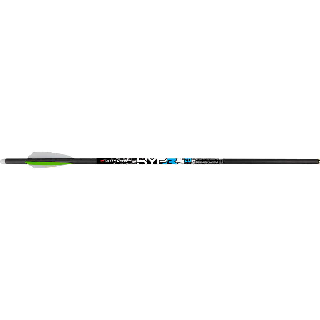 Killer Instinct HYPR Lite Crossbow Bolts 20 in. Carbon 370 Grain 6-Pack