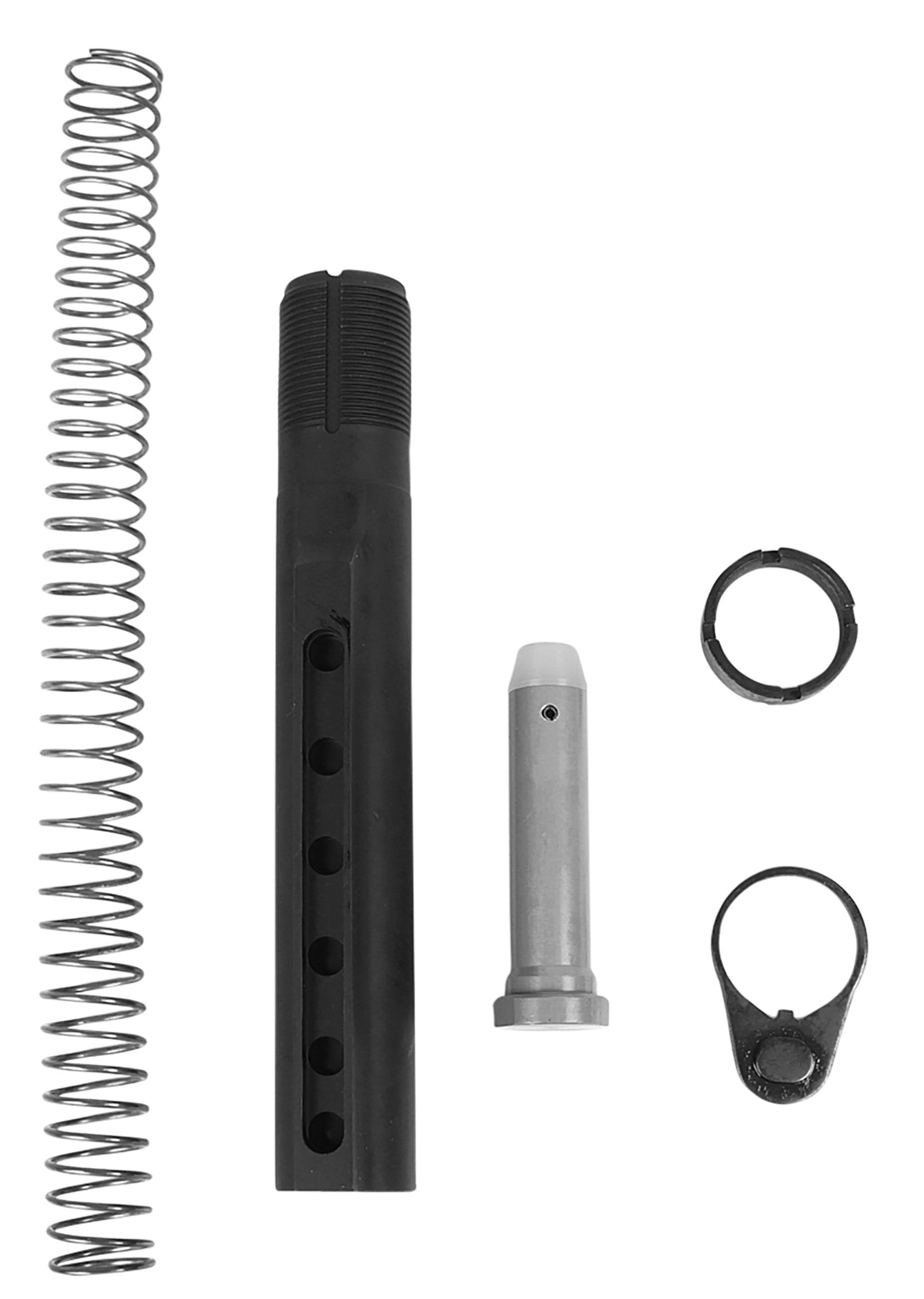 LBE Unlimited CBUFKIT Commercial Buffer Tube Kit 6-Position AR-15 Black