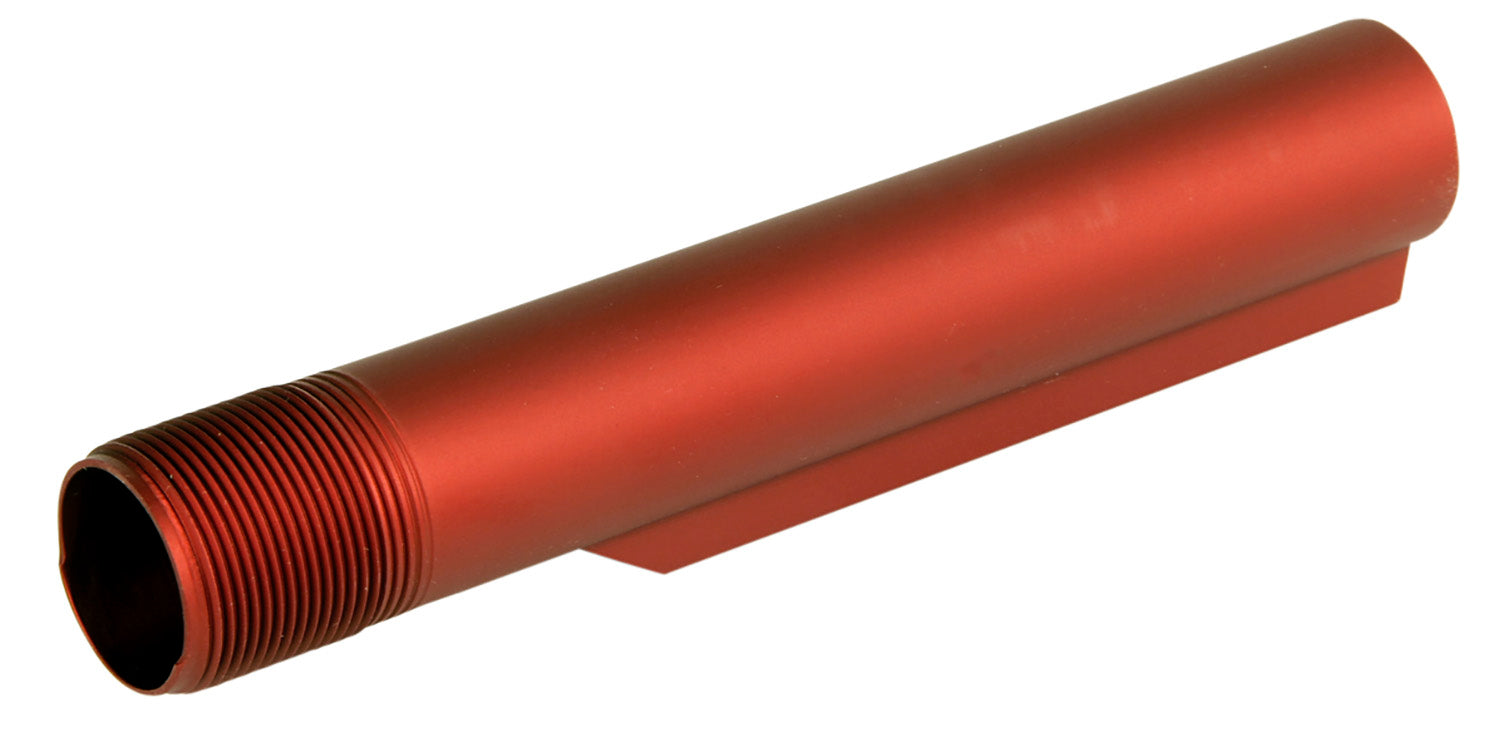 LBE Unlimited MBUF002RED Mil-Spec Buffer Tube 6-Position AR-15 Red