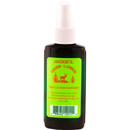 Jackies Triple Discharges Doe Estrus Scent with Sprayer 2 oz.