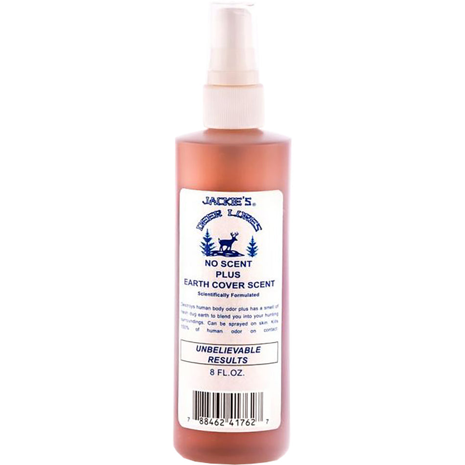 Jackies No Scent Plus Fresh Earth Odor Eliminator with Sprayer 8 oz.