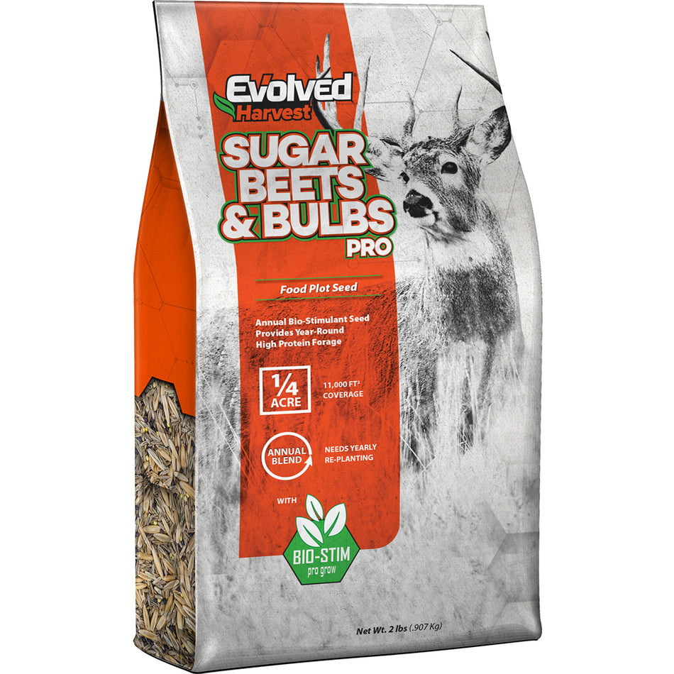 Evolved Sugar Beets and Bulbs Pro Food Plot Seed 2.25 lb.