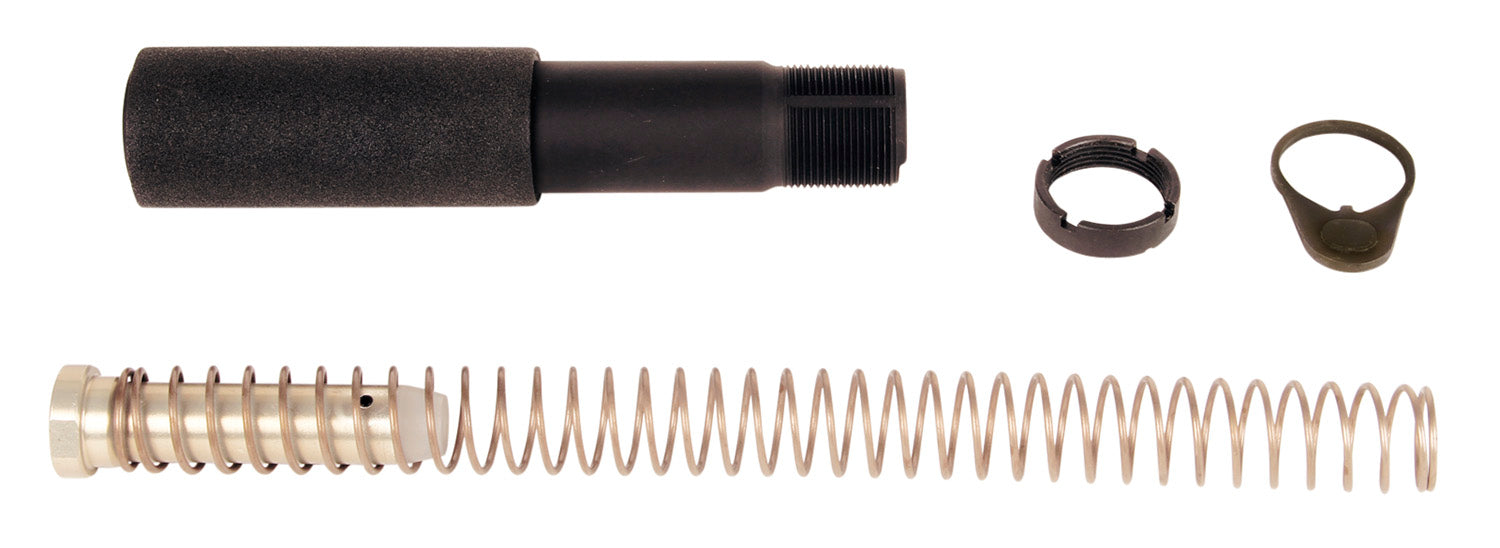 LBE Unlimited PBUFKTBLK Pistol Buffer Tube Kit for AR-Platform Black