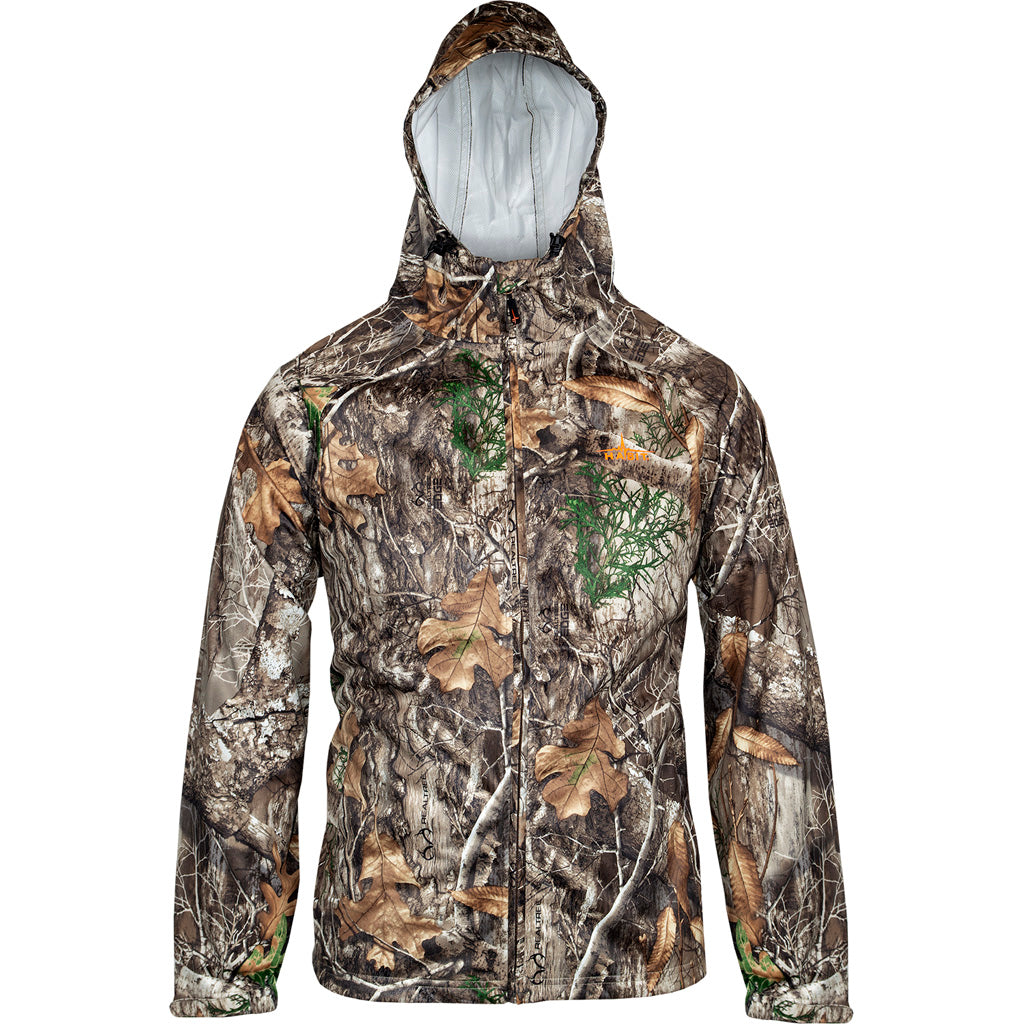 Habit Men's Packable Rain Jacket Large Realtree Edge Camo