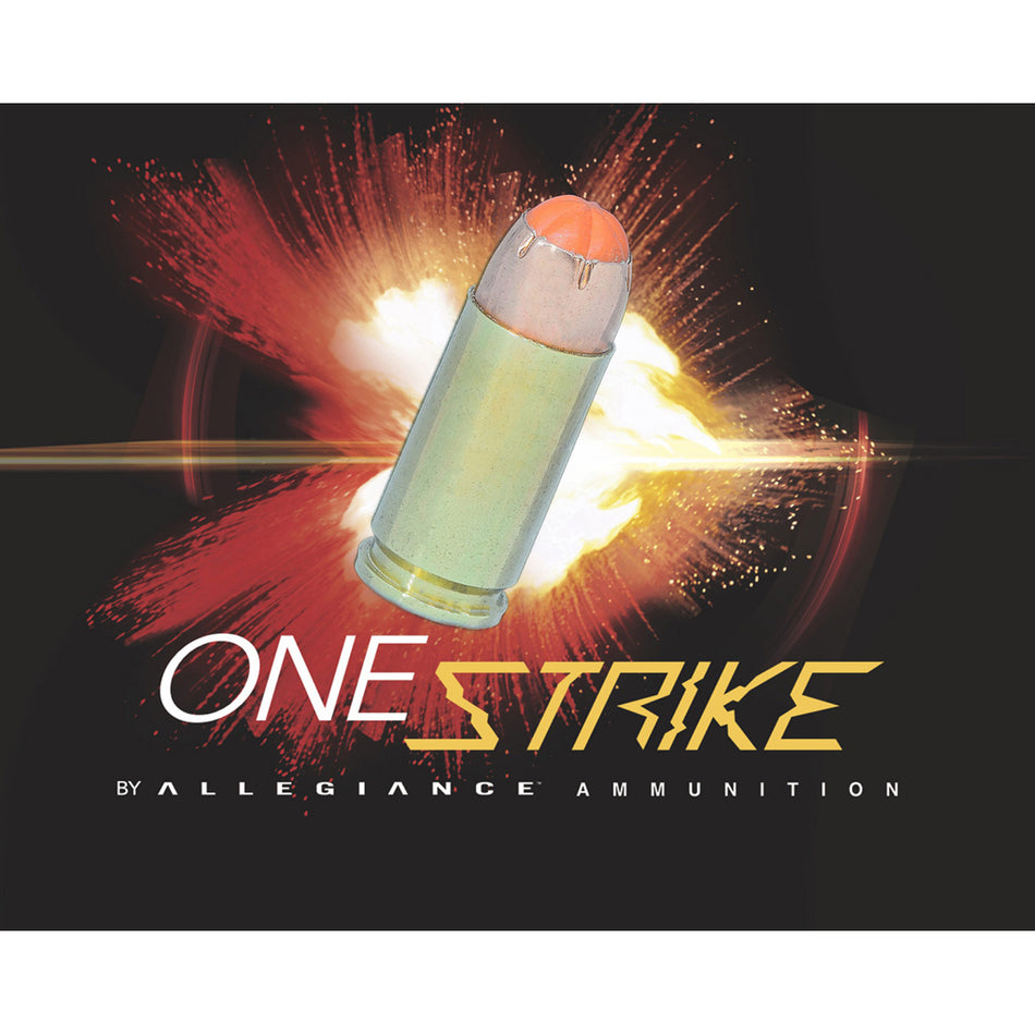 Allegiance OneStrike 9mm Luger / Parabellum 90 gr PolyTip ammo