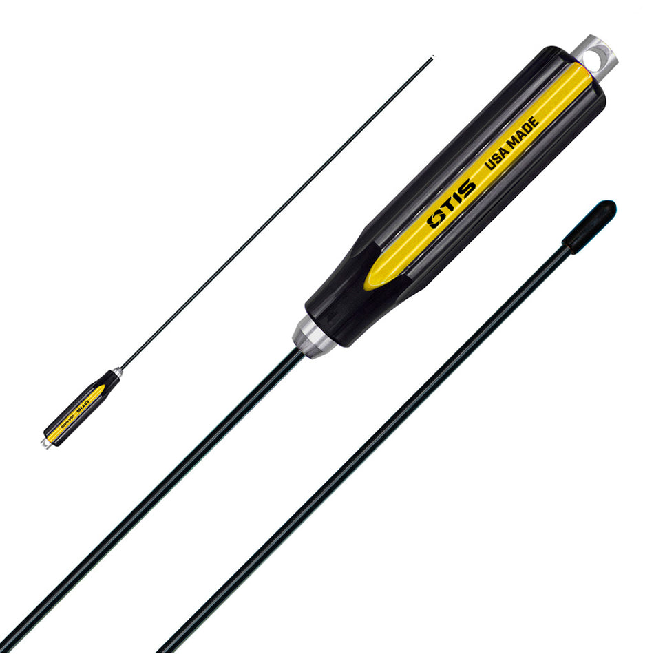 Otis Technology Coated Stainless Steel Cleaning Rod, 36", .22 Caliber and Larger, Black FG-SROD-22SC