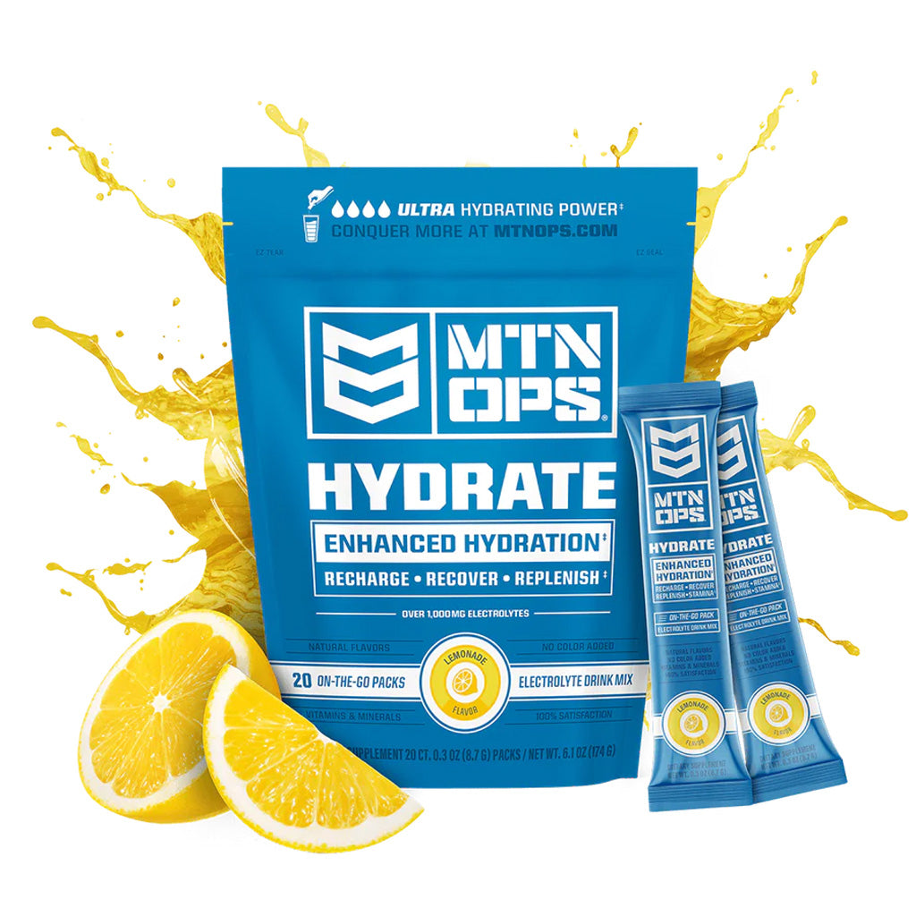 MTN OPS Hydrate Lemonade Trail Pack - 20 Count
