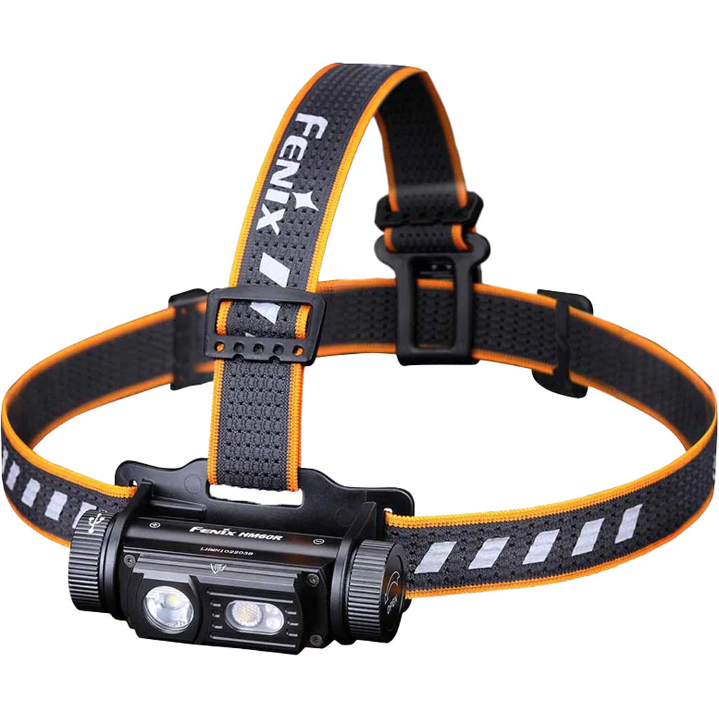 Fenix HM60R 1300 Lumen Rechargeable Headlamp - Black