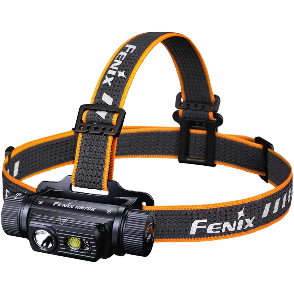 Fenix HM70R 1600 Lumen Rechargeable Headlamp - Black
