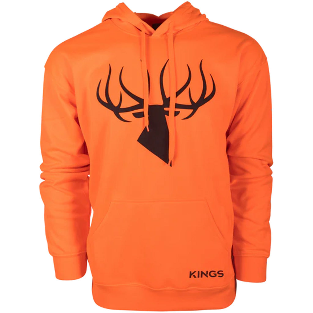 Kings Poly Hoodie Blaze Orange - X-Large