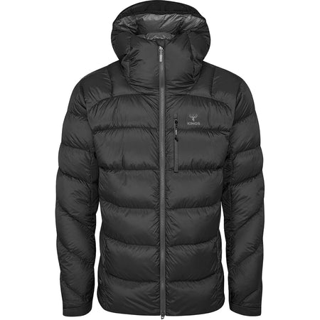 Kings Lightweight Puffy Insulated Jacket Black Large