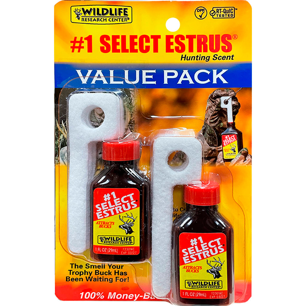 Wildlife Research #1 Select Estrus Combo Two 1 oz. Bottles