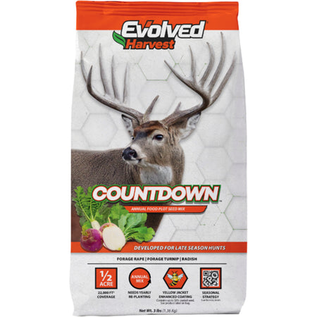 Evolved Countdown Food Plot Seed 3 lb Bag