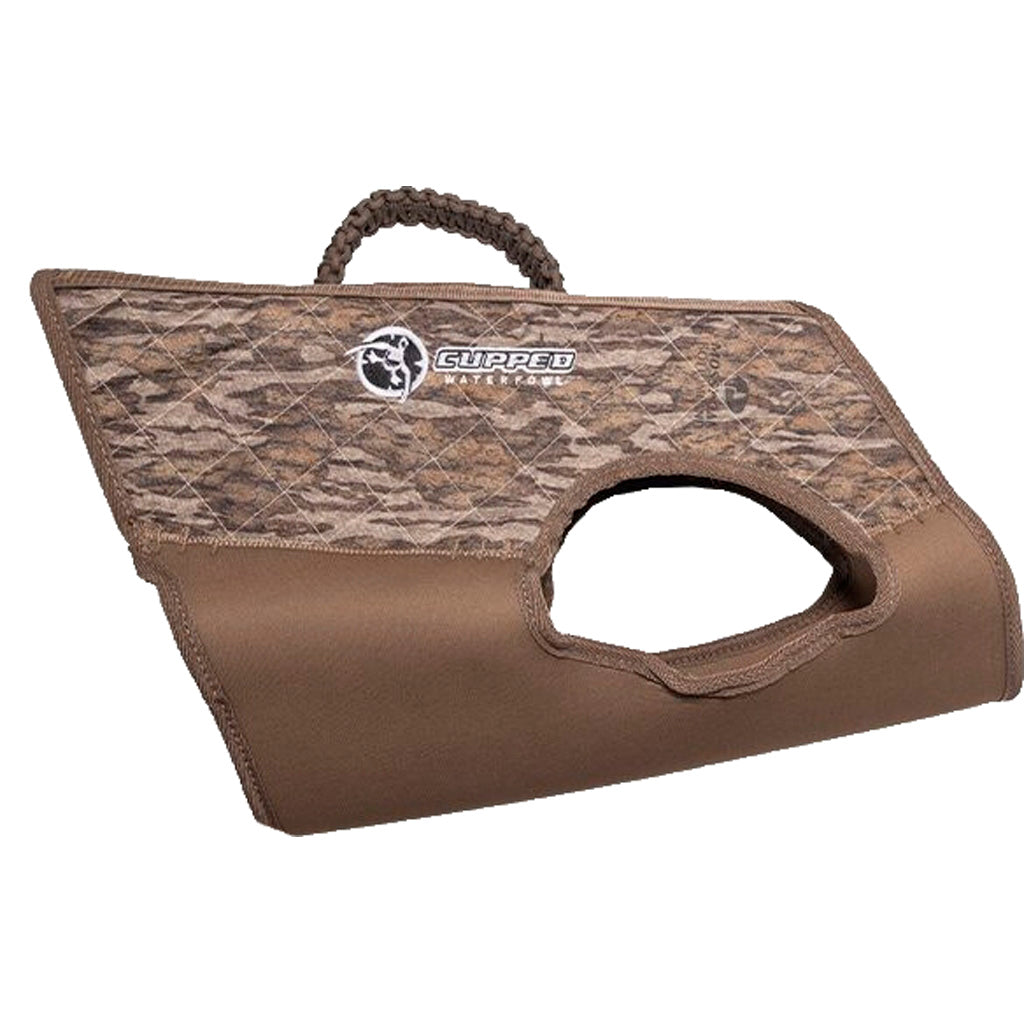 Cupped Neoprene Hunting Dog Vest Mossy Oak Bottomlands Large
