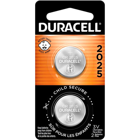 Duracell 2025 Lithium Coin Battery 3V 2-Pack