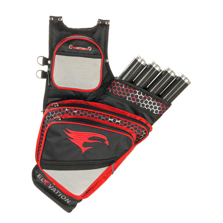 Elevation Adrenalin Target Quiver Black/Red Right Hand