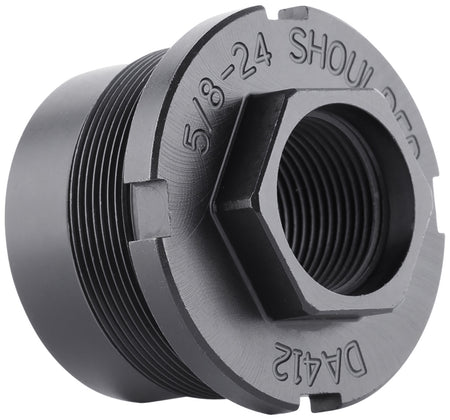 Dead Air DA412 Ghost-M & Pyro Silencer Fixed Mount 5/8"-24 tpi Black