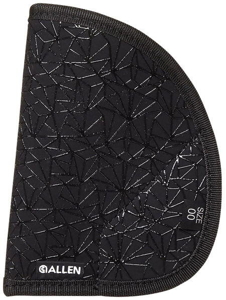 Allen 44902 Spiderweb In-The-Pocket Concealed Carry Holster Size 00 Black Nylon, Fits 2-3" Barrel Revolver, Ambidextrous