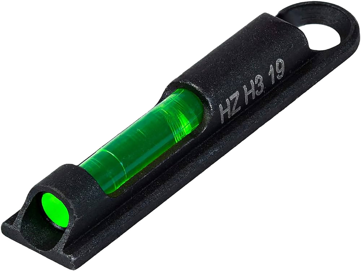 HiViz PMN301 LiteWave H3 CompSight Shotgun Bead Replacement Front Sight - Green Tritium/Fiber Optic, Universal Thread
